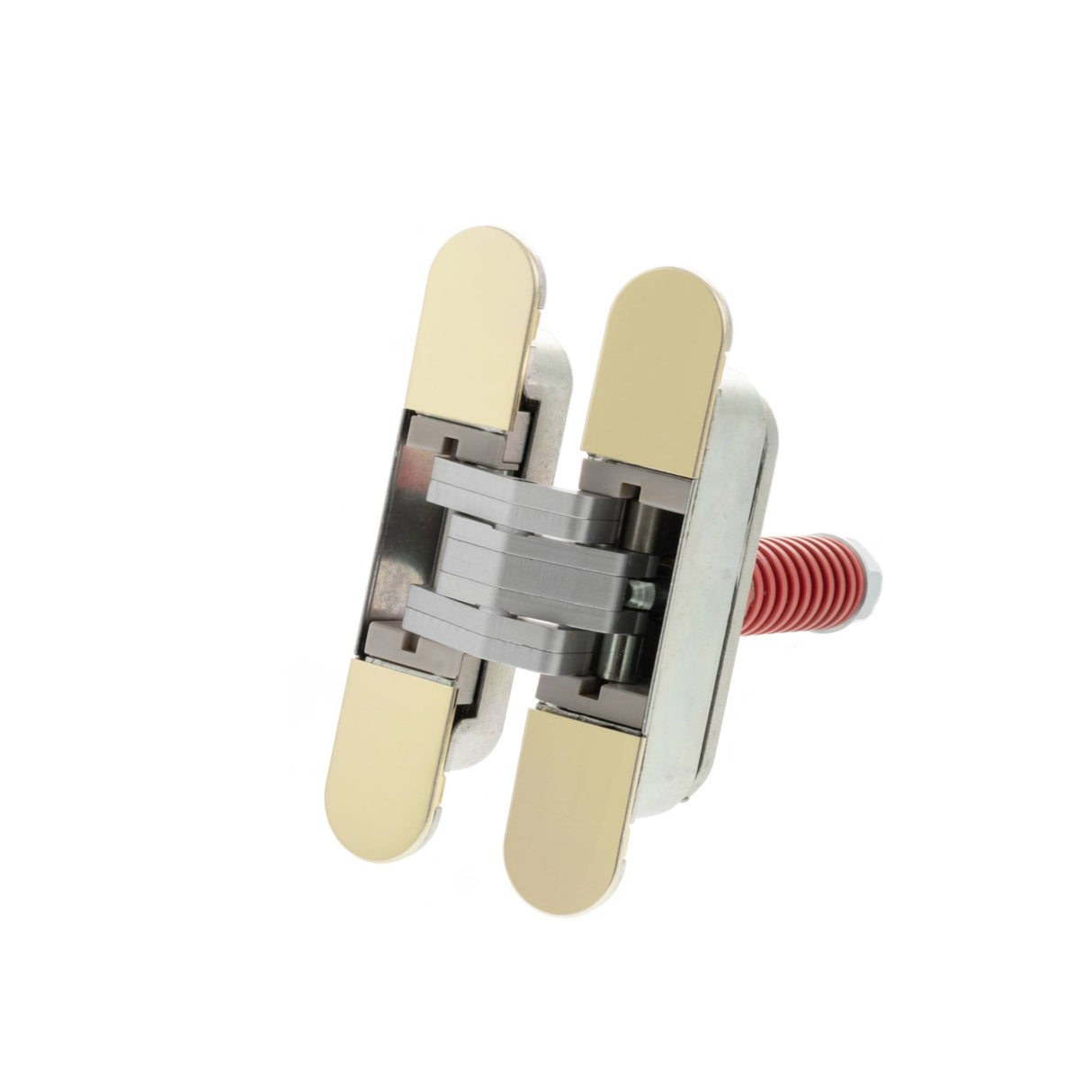 Quality image of AGB Eclipse 3.2 Heavy Duty Self-Close Concealed Hinge for 60kg door - Polished Brass | Sku. agbh32shdpb | available from Trade Door Handles.