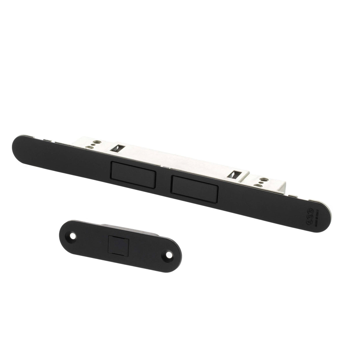 Quality image of AGB Touch Adjustable Magnetic Door Catch - Matt Black | Sku. agbtmb | available from Trade Door Handles.