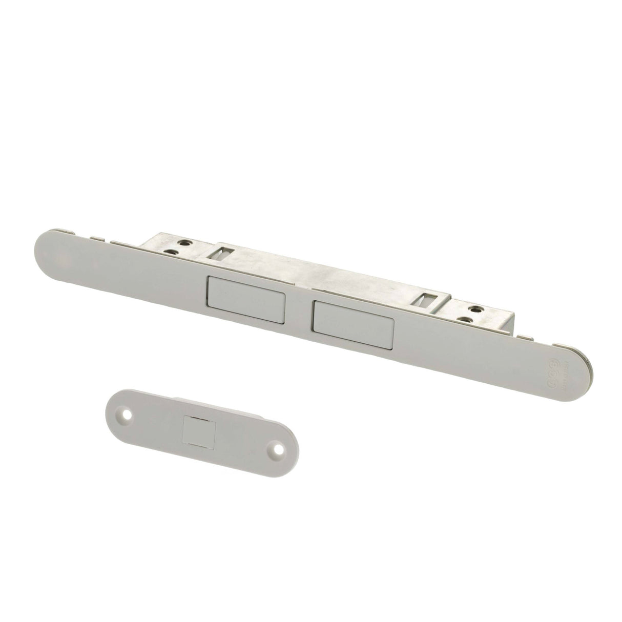 Quality image of AGB Touch Adjustable Magnetic Door Catch - White | Sku. agbtwh | available from Trade Door Handles.
