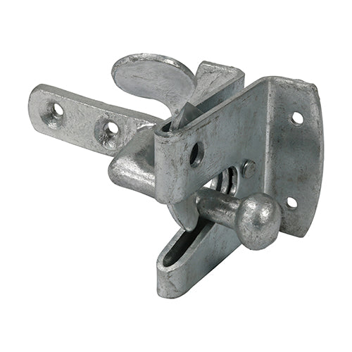 This is an image of Timco - Automatic Gate Latch - Heavy Duty - Hot Dipped Galvanised 2" (1 Each Plain Bag) AGLHGB