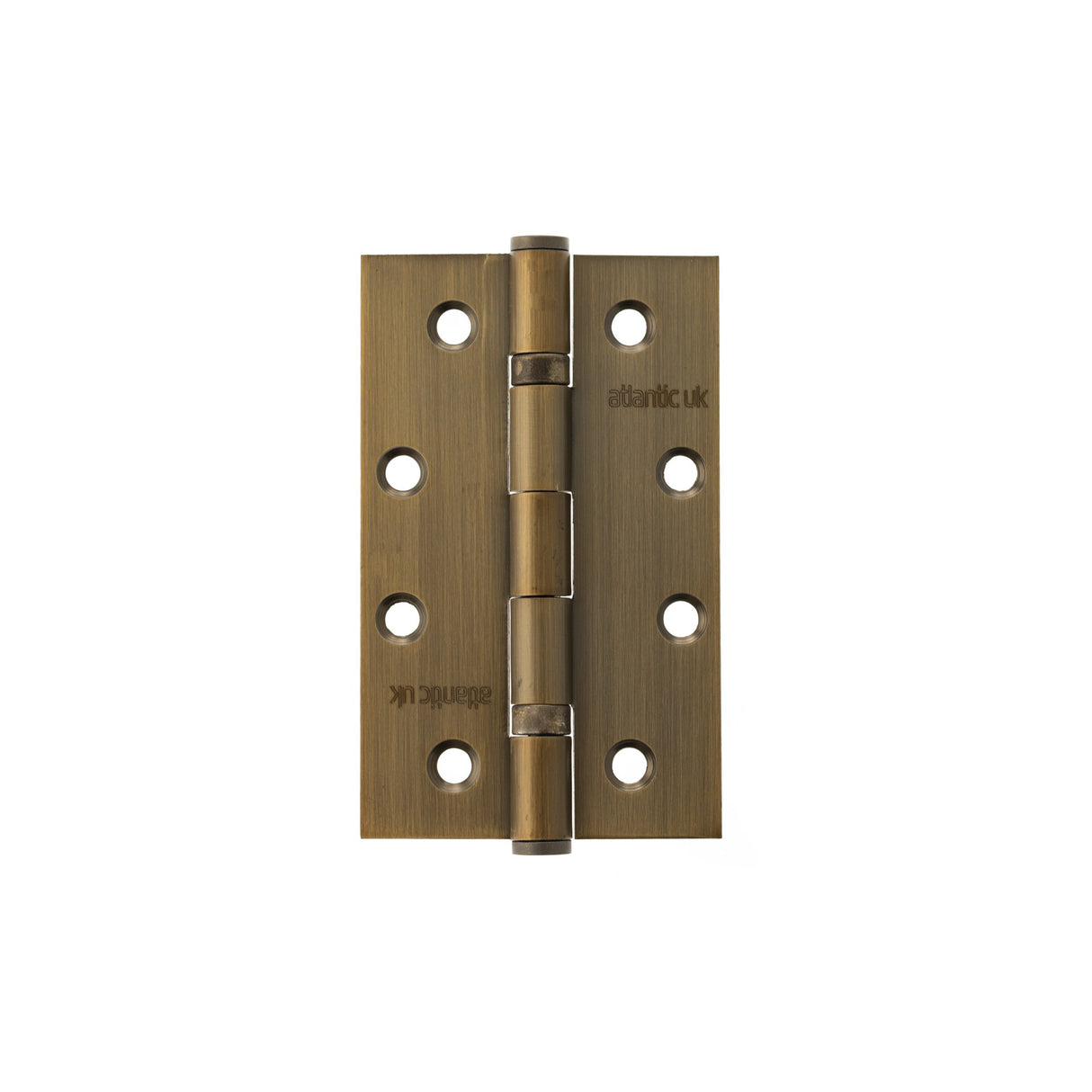 Quality image of Atlantic Slim Knuckle Ball Bearing Hinges 4" x 2.5" x 2.5mm - Matt Antique Brass | Sku. ah42525mab | available from Trade Door Handles.