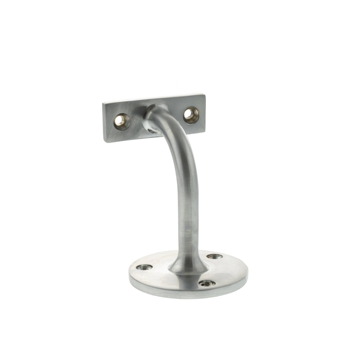 Quality image of Atlantic Heavy-duty Handrail Bracket 80mm Projection - Satin Chrome | Sku. ahb80sc | available from Trade Door Handles.