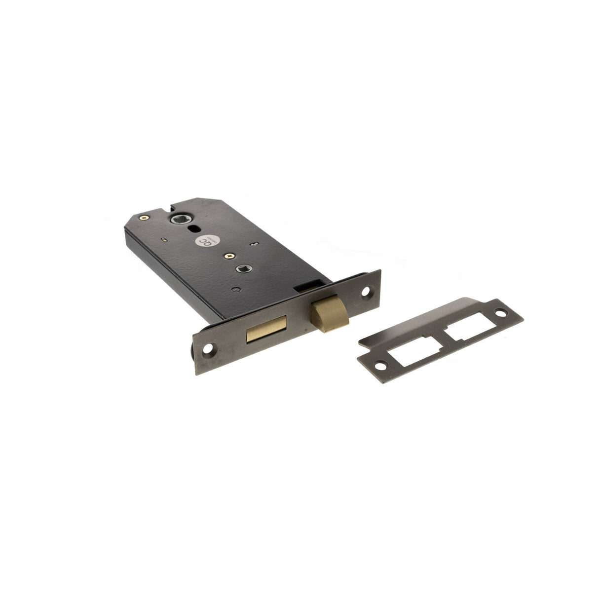 Quality image of Atlantic Horizontal Bathroom Sashlock 6" - Distressed Silver | Sku. alkhzbds | available from Trade Door Handles.
