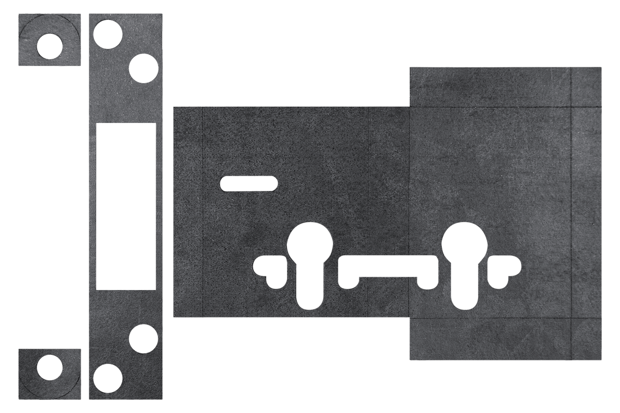 Quality image of Atlantic Deadlock - Euro & 5LK Intumescent Lock Kit FD30 1mm | Sku. alkintdeadfd30 | available from Trade Door Handles.