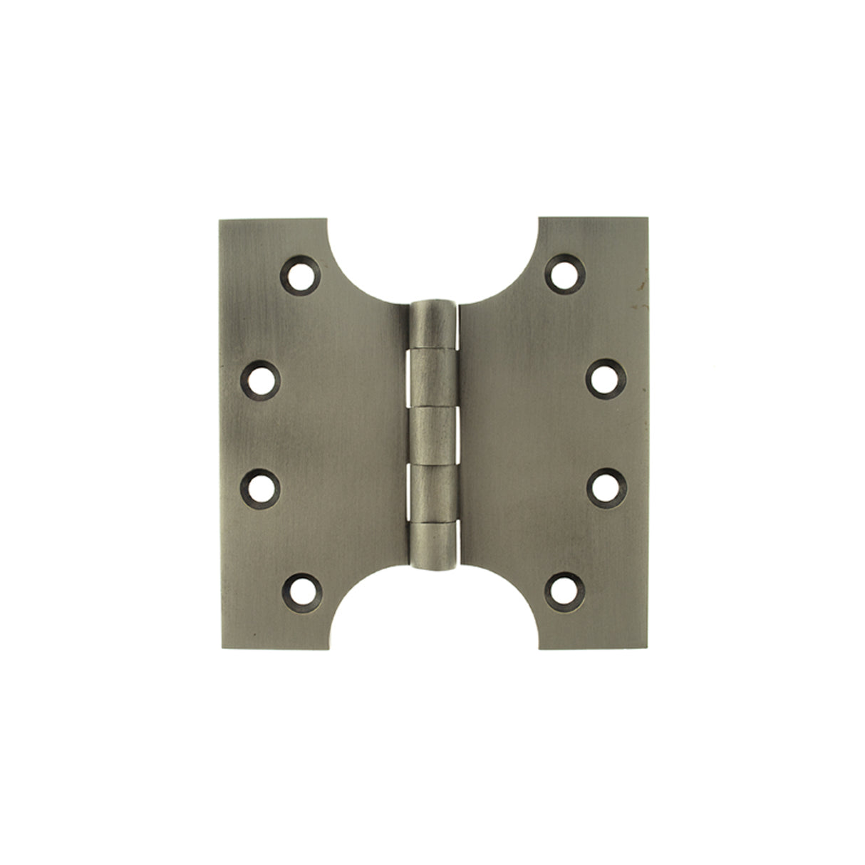 Quality image of Atlantic (Solid Brass) Parliament Hinges 4" x 2" x 4mm - Matt Gun Metal | Sku. aph424mbn | available from Trade Door Handles.