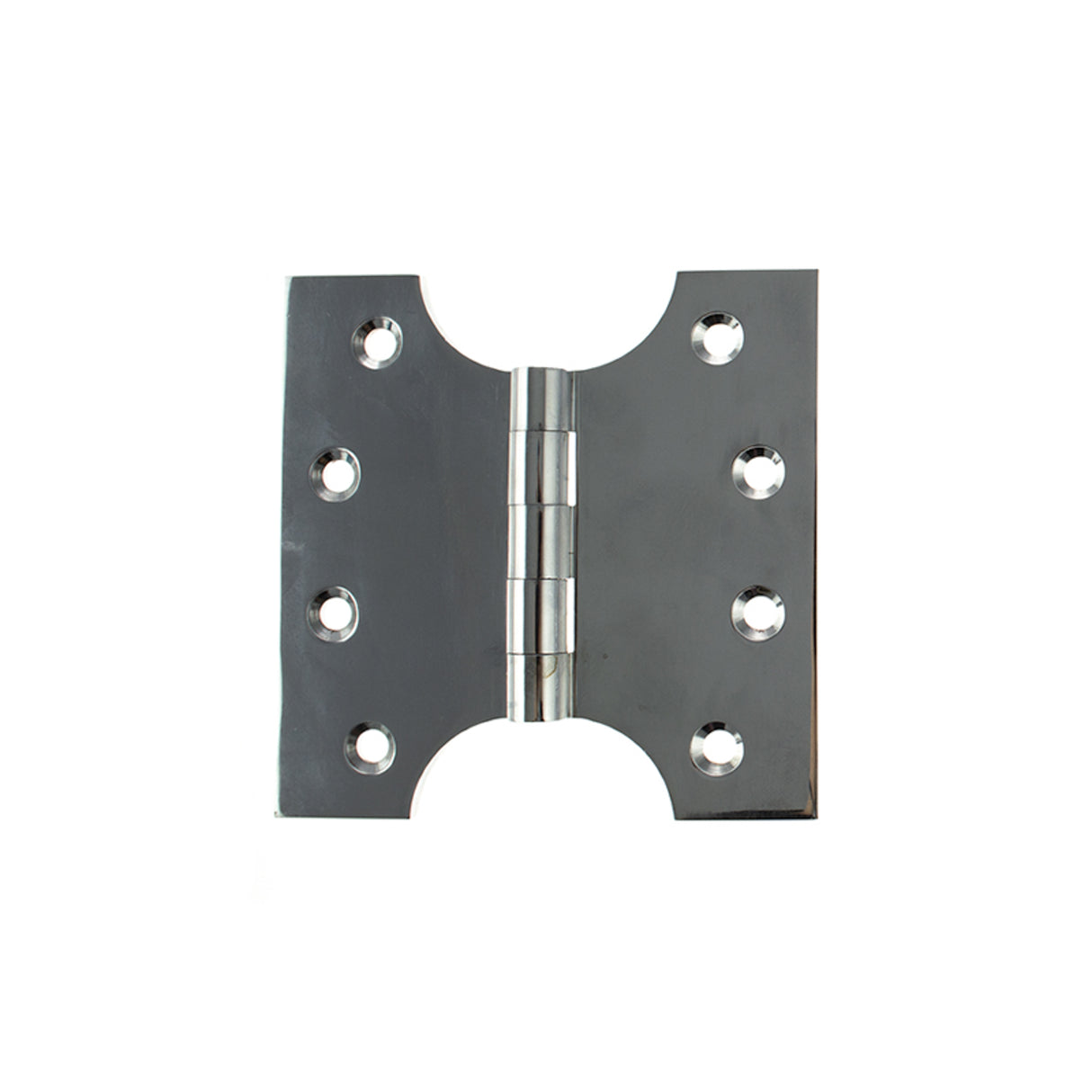 Quality image of Atlantic (Solid Brass) Parliament Hinges 4" x 2" x 4mm - Polished Chrome | Sku. aph424pc | available from Trade Door Handles.