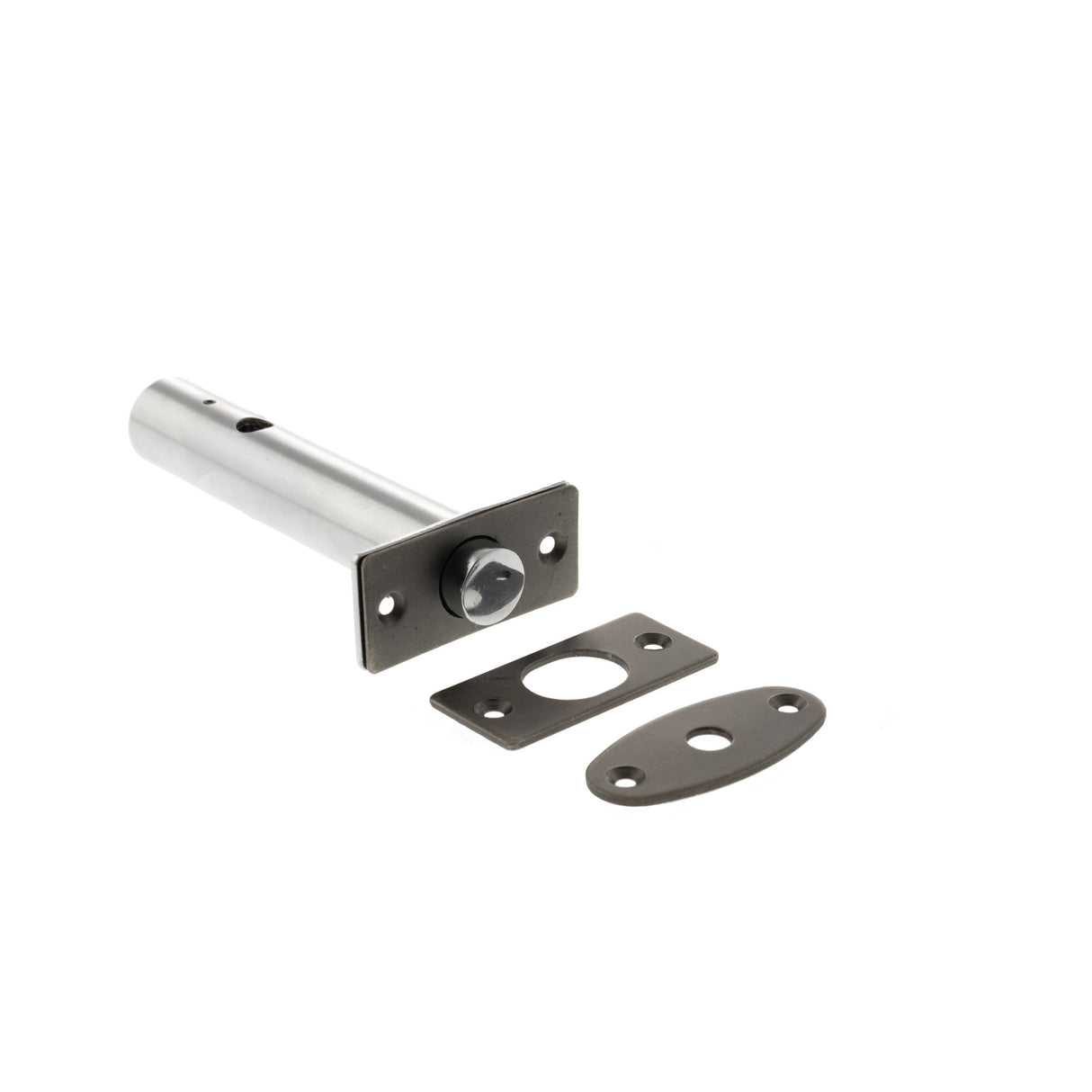 Quality image of Atlantic Rack Bolt 59mm backset - Distressed Silver | Sku. arb59ds | available from Trade Door Handles.