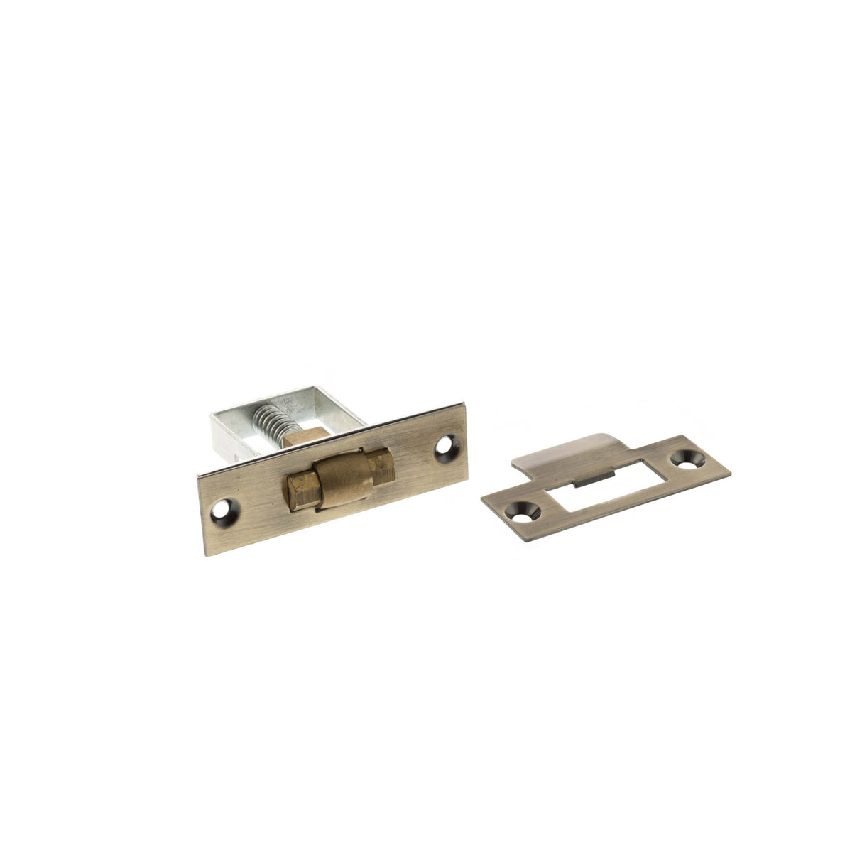 Quality image of Atlantic Adjustable Architectural Heavy Duty Roller Catch - Antique Brass | Sku. arcaab | available from Trade Door Handles.