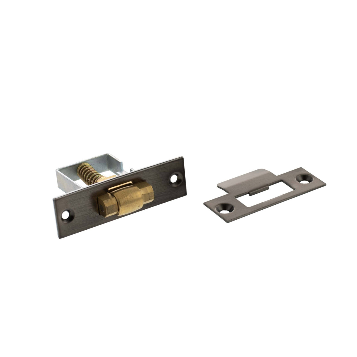 Quality image of Atlantic Adjustable Architectural Heavy Duty Roller Catch - Matt Gun Metal | Sku. arcambn | available from Trade Door Handles.