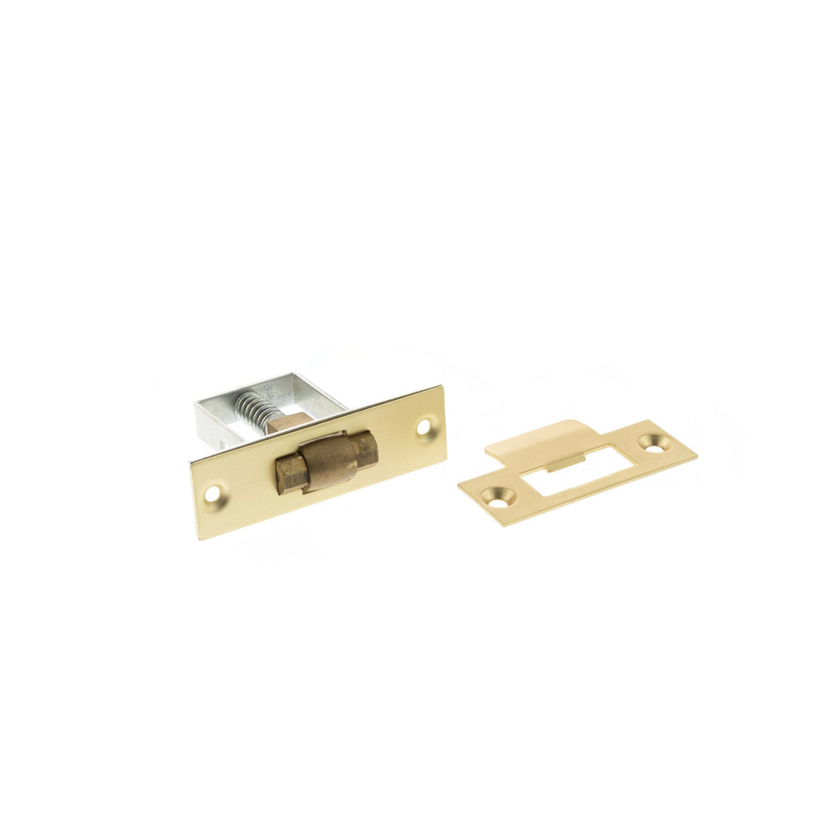 Quality image of Atlantic Adjustable Architectural Heavy Duty Roller Catch - Satin Brass | Sku. arcasb | available from Trade Door Handles.