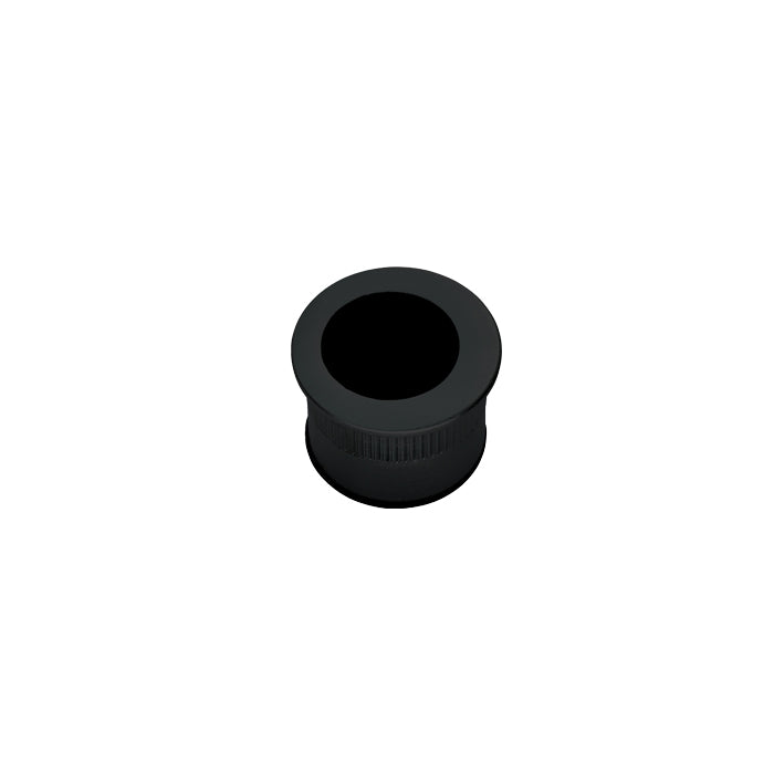 High quality image of Manital - Small Edge Flush Pull - Matt Black | Sku. art56mb | Trade Door Handles.
