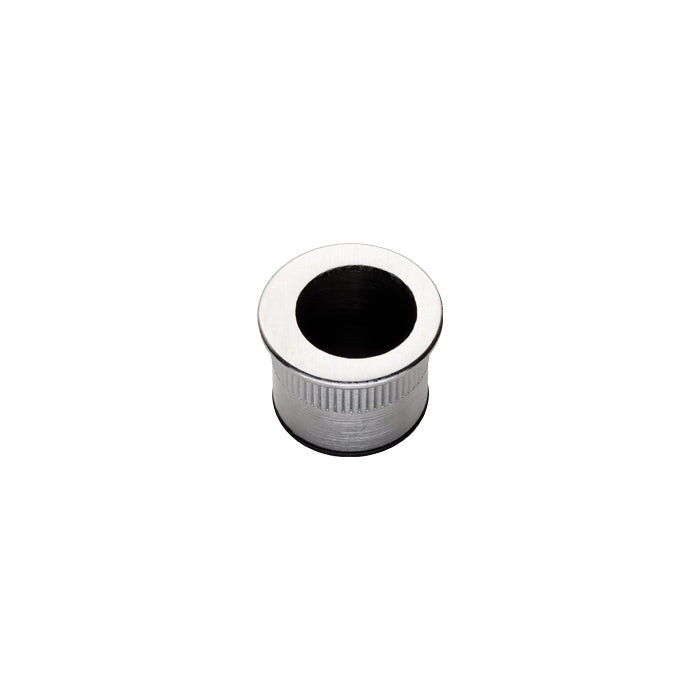 High quality image of Manital - Small Edge Flush Pull - Satin Chrome | Sku. art56sc | Trade Door Handles.