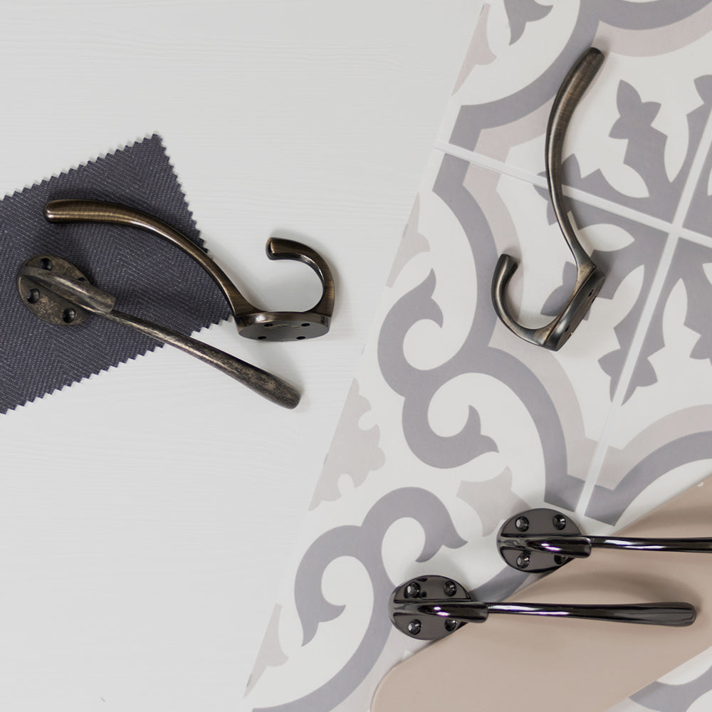 Quality image of Atlantic Traditional Hat & Coat Hook - Urban Bronze | Sku. ahchub | available from Trade Door Handles.