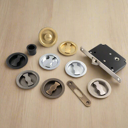 Alexand and Wilks Sliding Door lock and accessories