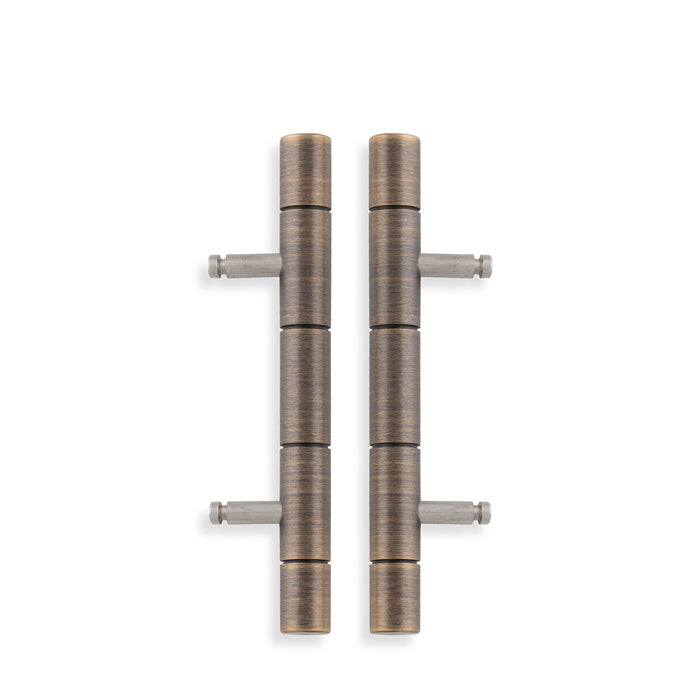 Alexander & Wilks - Cabinet Brass Dummy Hinge-Antique Brass aw000-64-ab