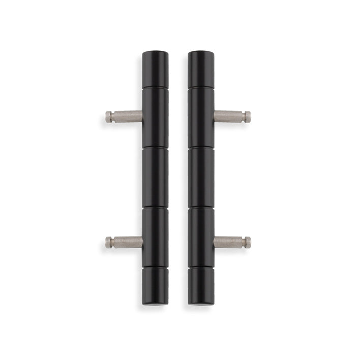 Alexander & Wilks - Cabinet Brass Dummy Hinge-Black aw000-64-bl