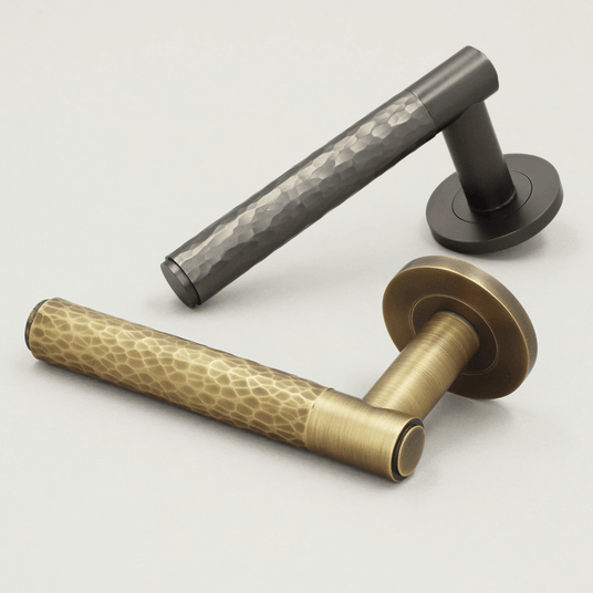 Alexander and Wilks door handles on Round Rose