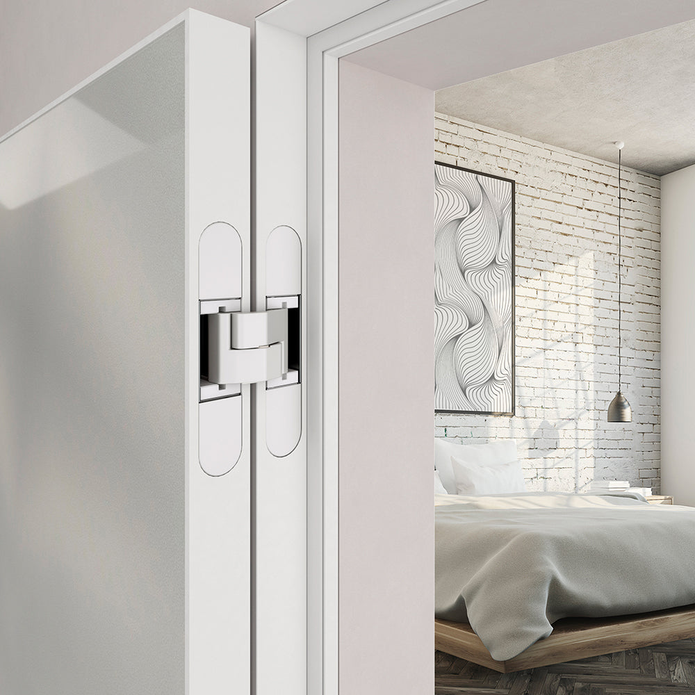 Quality image of AGB Eclipse 3.2 Heavy Duty Adjustable Concealed Hinge 80KG Capacity - Polished Brass | Sku. agbh32hdpb | available from Trade Door Handles.