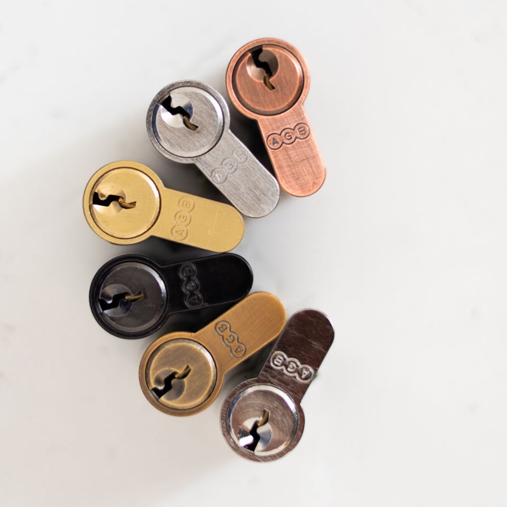 Quality image of AGB Euro Profile 15 Pin Double Cylinder 35-35mm (70mm) - Copper | Sku. ca00023030 | available from Trade Door Handles.