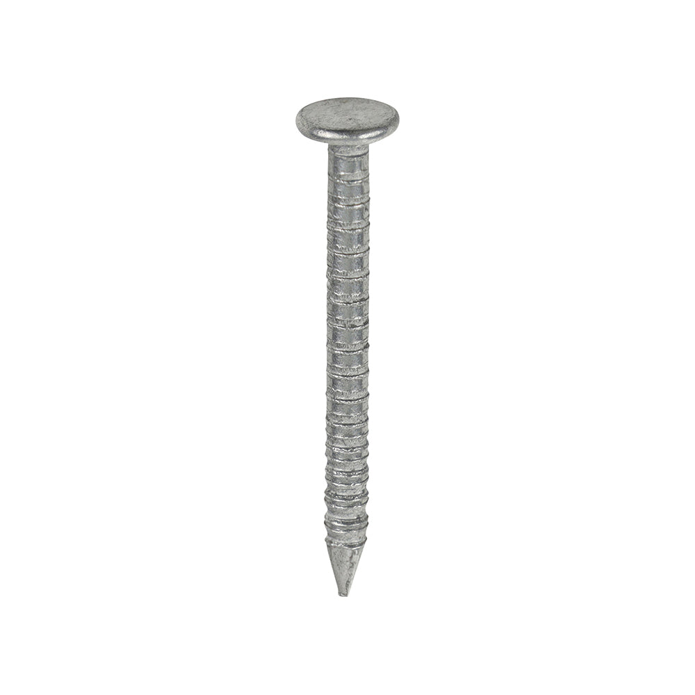 This is an image of Timco - Annular Ringshank Nails - Bright 25 x 2.00mm (1 Kg TIMbag) BAR25B
