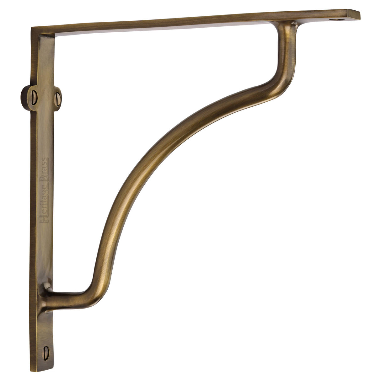 High quality image of the Heritage Brass Cable Shelf Bracket 8'' x 8'' Antique Brass Finish
| Sku. br2120-8-at | Discounted prices available from Trade Door Handles