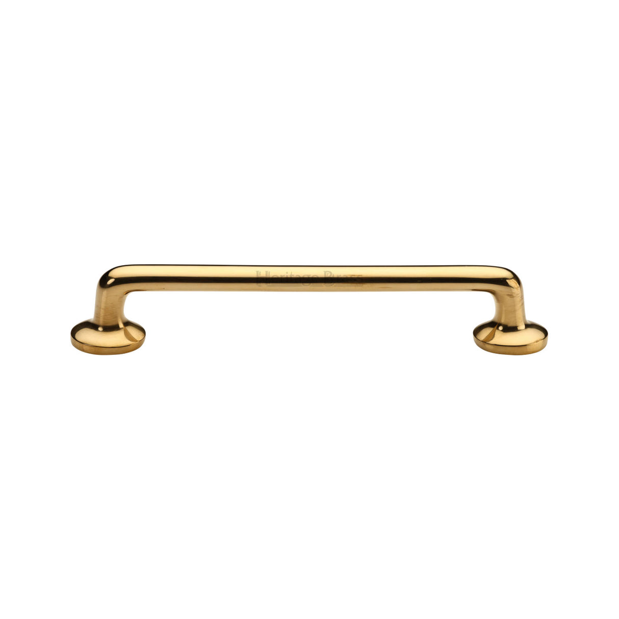 High quality image of Heritage Cabinet Pull Traditional Design 152mm CTC Unlacquered Brass Finish | Sku. C0376 203-ULB | available from Trade Door Handles.