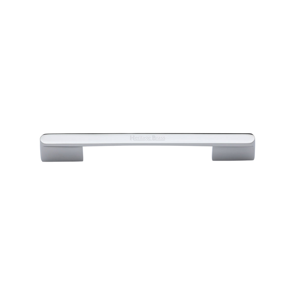 High quality image of the Heritage Brass Cabinet Pull Bridge Design 96mm CTC Polished Chrome Finish | Sku. c3684-96-pc | Discounted prices available from Trade Door Handles
