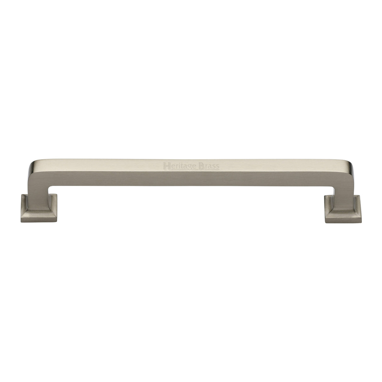 High quality image of the Heritage Brass Cabinet Pull Square Vintage Design 203mm CTC Satin Nickel Finish
| Sku. c3964-203-sn | Discounted prices available from Trade Door Handles