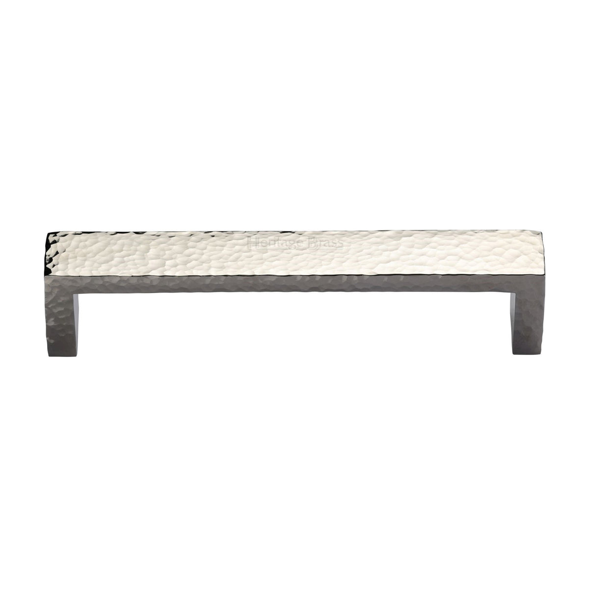 High quality image of the Heritage Brass Cabinet Pull Hammered Wide Metro Design 192mm CTC Polished Nickel Finish
| Sku. c4525-192-pnf | Discounted prices available from Trade Door Handles