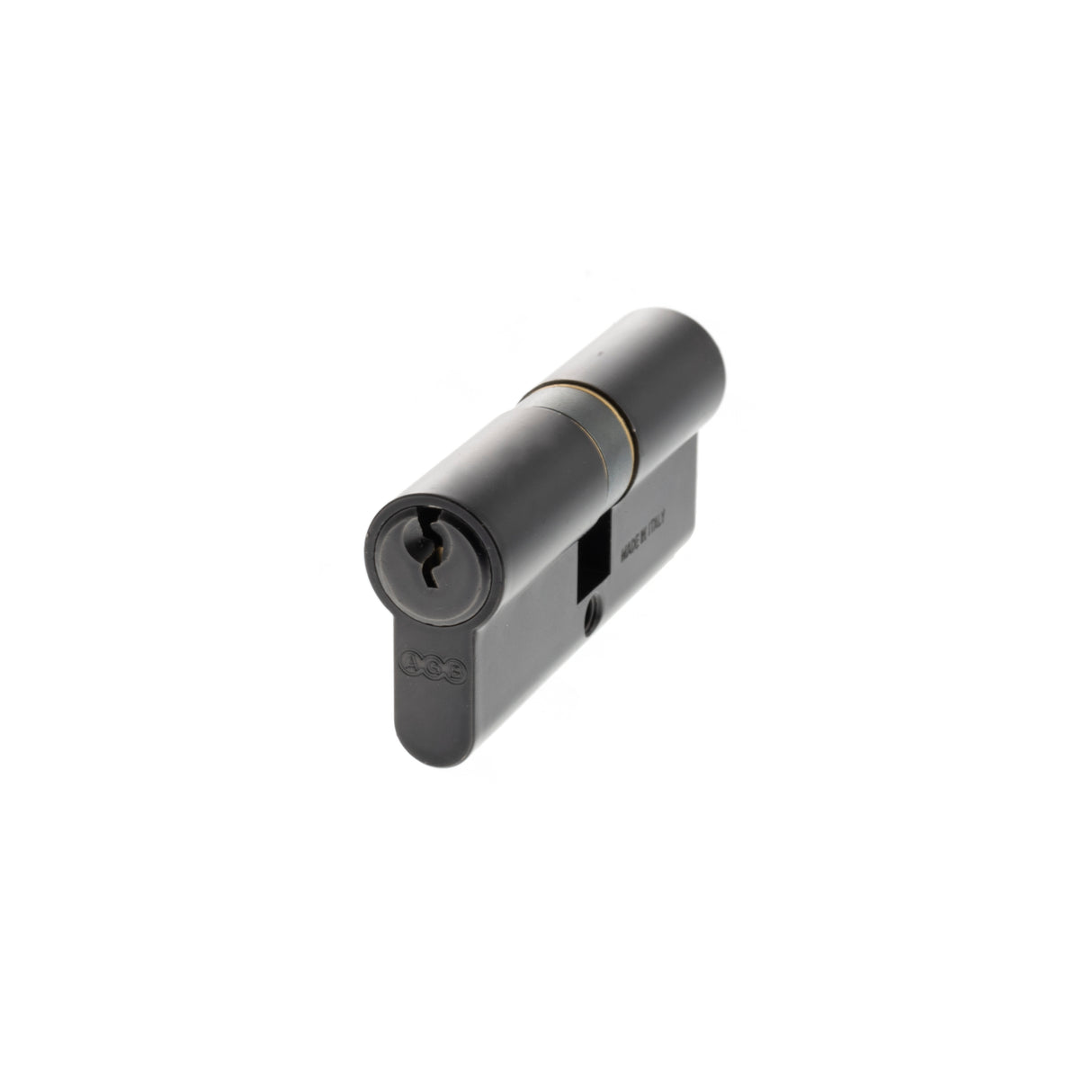 Quality image of AGB Euro Profile 5 Pin Double Cylinder 35-35mm (70mm) - Matt Black | Sku. c603843030 | available from Trade Door Handles.