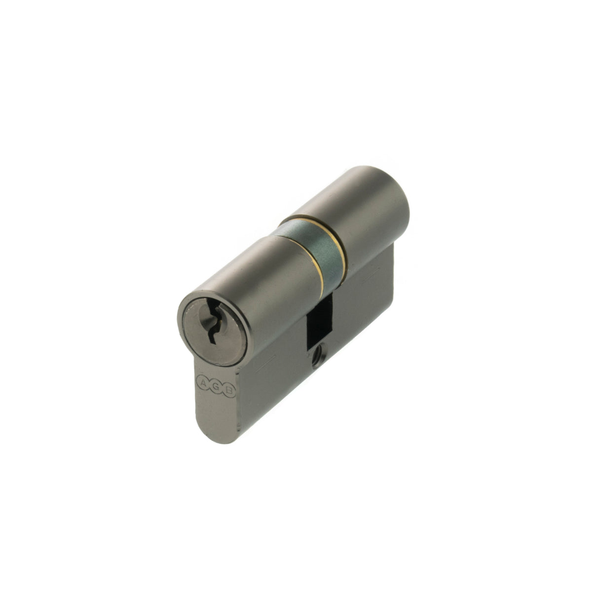 Quality image of AGB Euro Profile 5 Pin Double Cylinder 30-30mm (60mm) - Black Nickel | Sku. c603f92525 | available from Trade Door Handles.