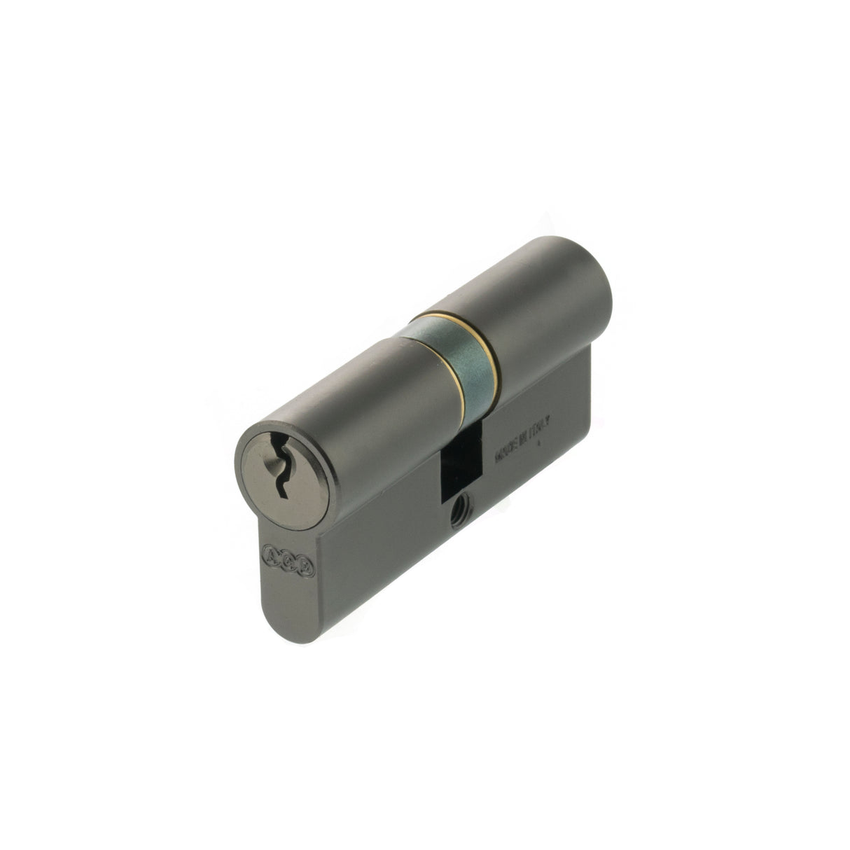Quality image of AGB Euro Profile 5 Pin Double Cylinder 35-35mm (70mm) - Black Nickel | Sku. c603f93030 | available from Trade Door Handles.