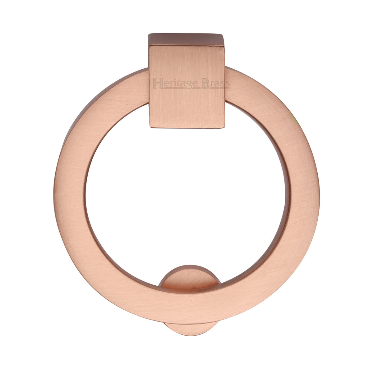 High quality image of the Heritage Brass Round Drop Pull Satin Rose Gold Finish | Sku. c6321-srg | Discounted prices available from Trade Door Handles