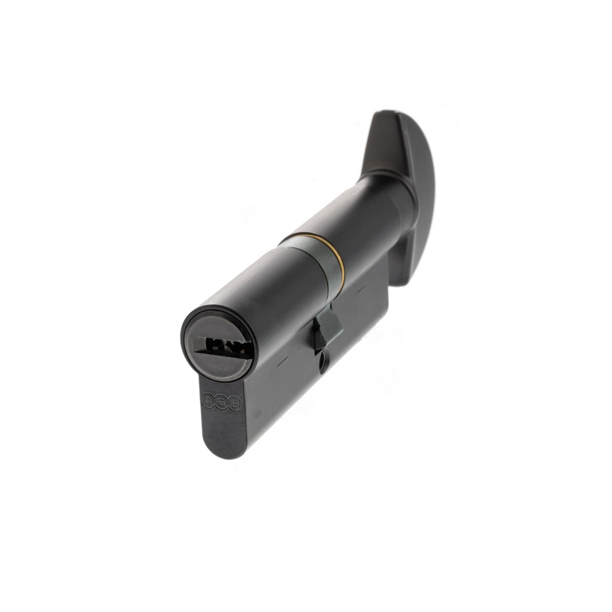 Quality image of AGB Euro Profile 15 Pin Cylinder Key to Turn 40-40mm (80mm) - Matt Black | Sku. ca20843535 | available from Trade Door Handles.