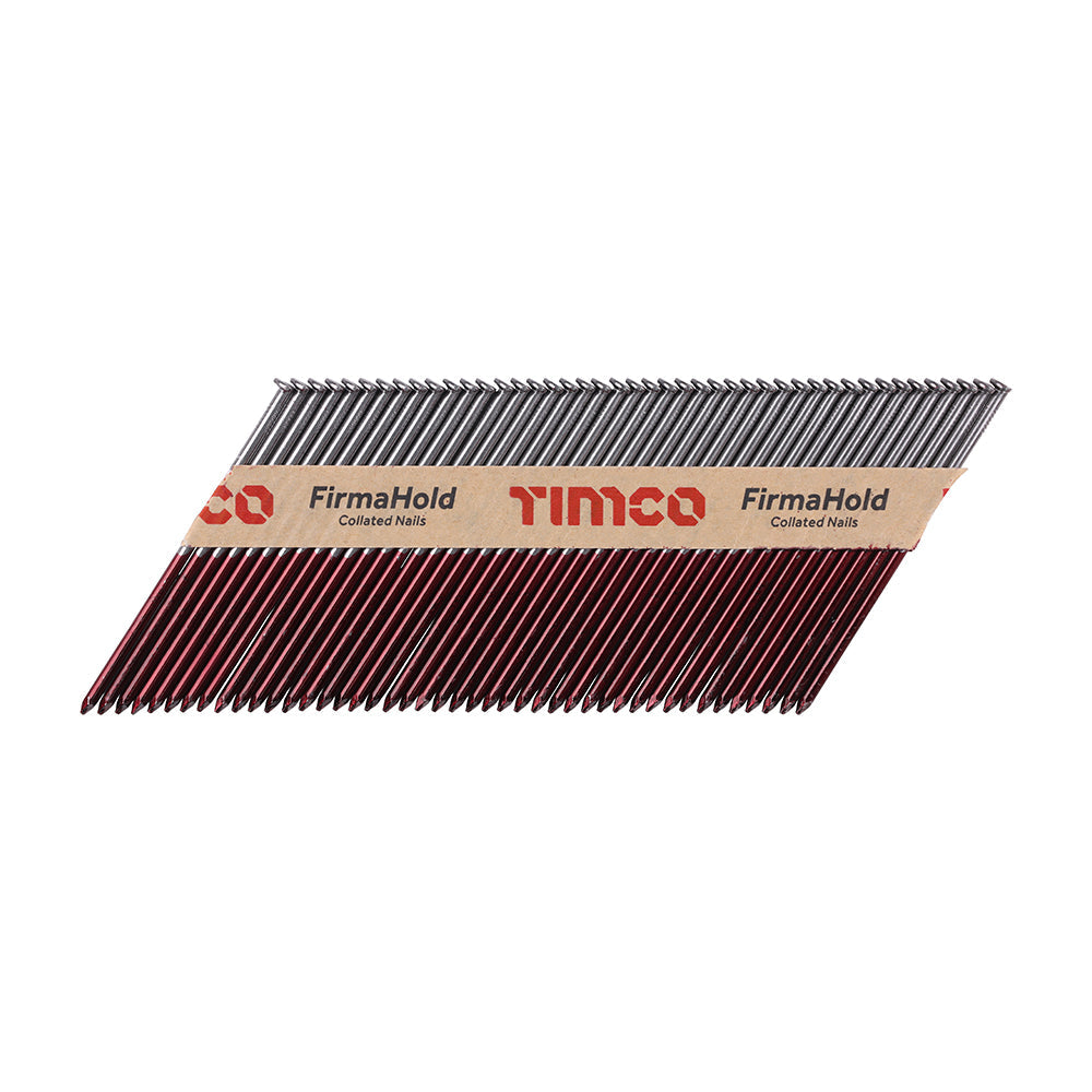 This is an image of Timco - FirmaHold Collated Clipped Head Nails - Trade Pack - Plain Shank - Bright 3.1 x 90mm (2200 PCS Box) CBRT90