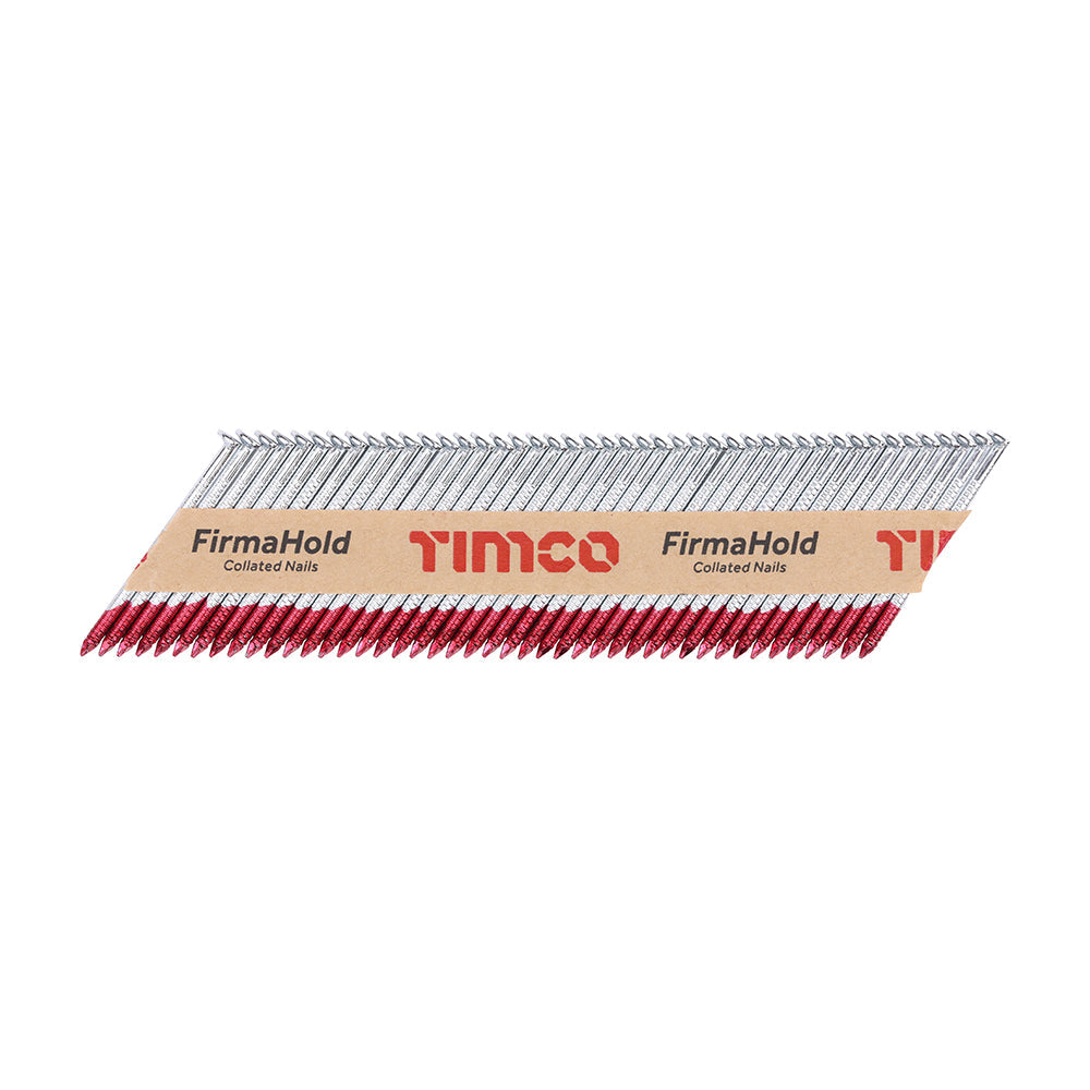 This is an image of Timco - FirmaHold Collated Clipped Head Nails - Retail Pack - Ring Shank - FirmaGalv 2.8 x 50mm (1100 PCS Box) CFGR50
