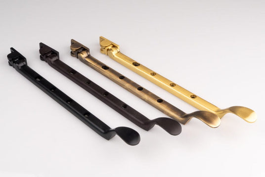 This is an image showing a range of Carlisle Brass M44 Casement Stays