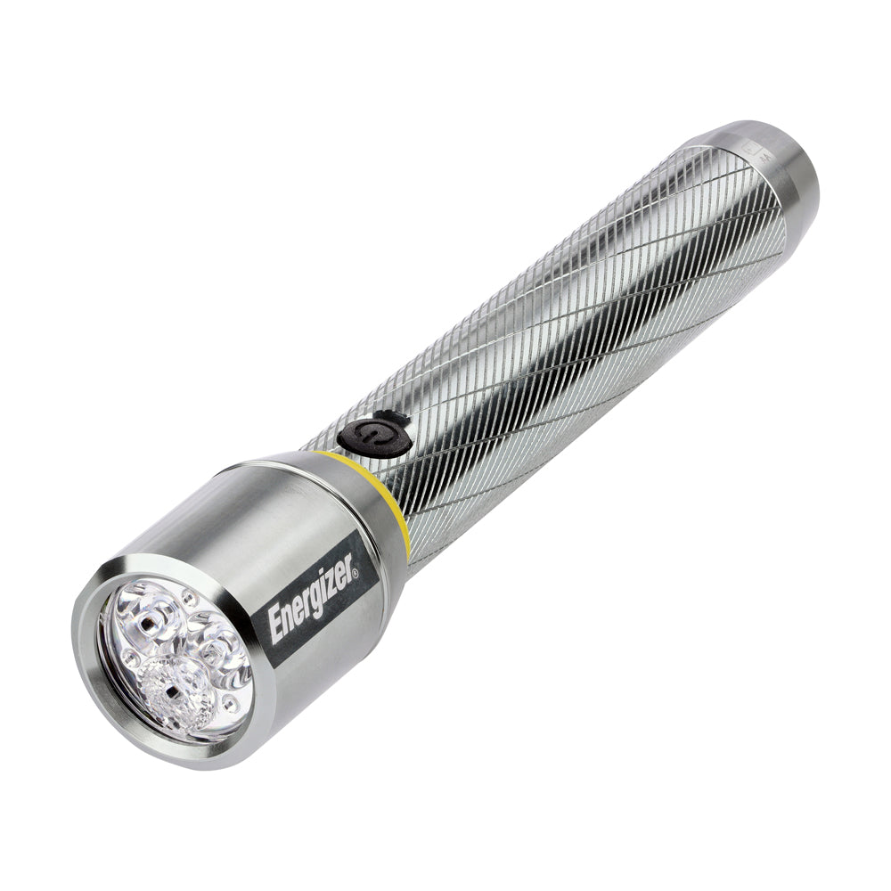 This is an image of Timco - Energizer® LED Vision HD Metal Handheld Torch - 400 Lumen 400 Lumen (1 Each Backing Card) ENR313130