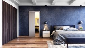 Quality image of Ermetika EvoKit Pocket Door System 686x1981 Door 125mm WT - Raw Wood | Sku. eek2frw | available from Trade Door Handles.