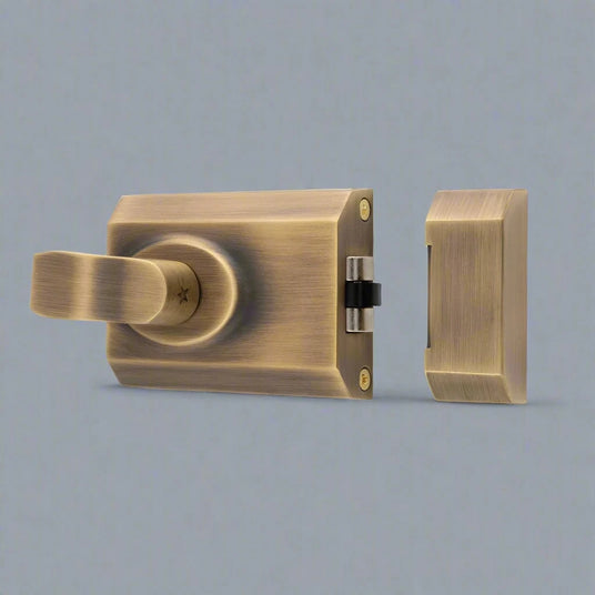 Eurospec - Contract Rim Cylinder Rollerbolt Rim Cylinder Rollerbolt 60mm - Antique Brass