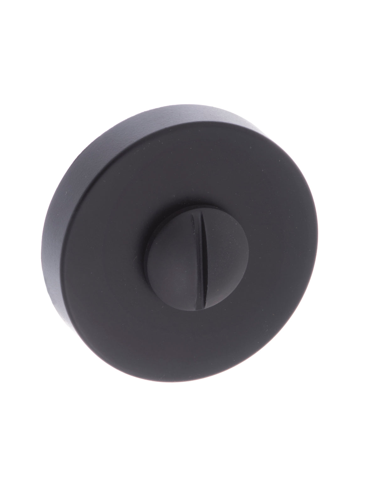 Quality image of Forme WC Turn and Release on Minimal Round Rose - Matt Black | Sku. fmrwcmb | available from Trade Door Handles.