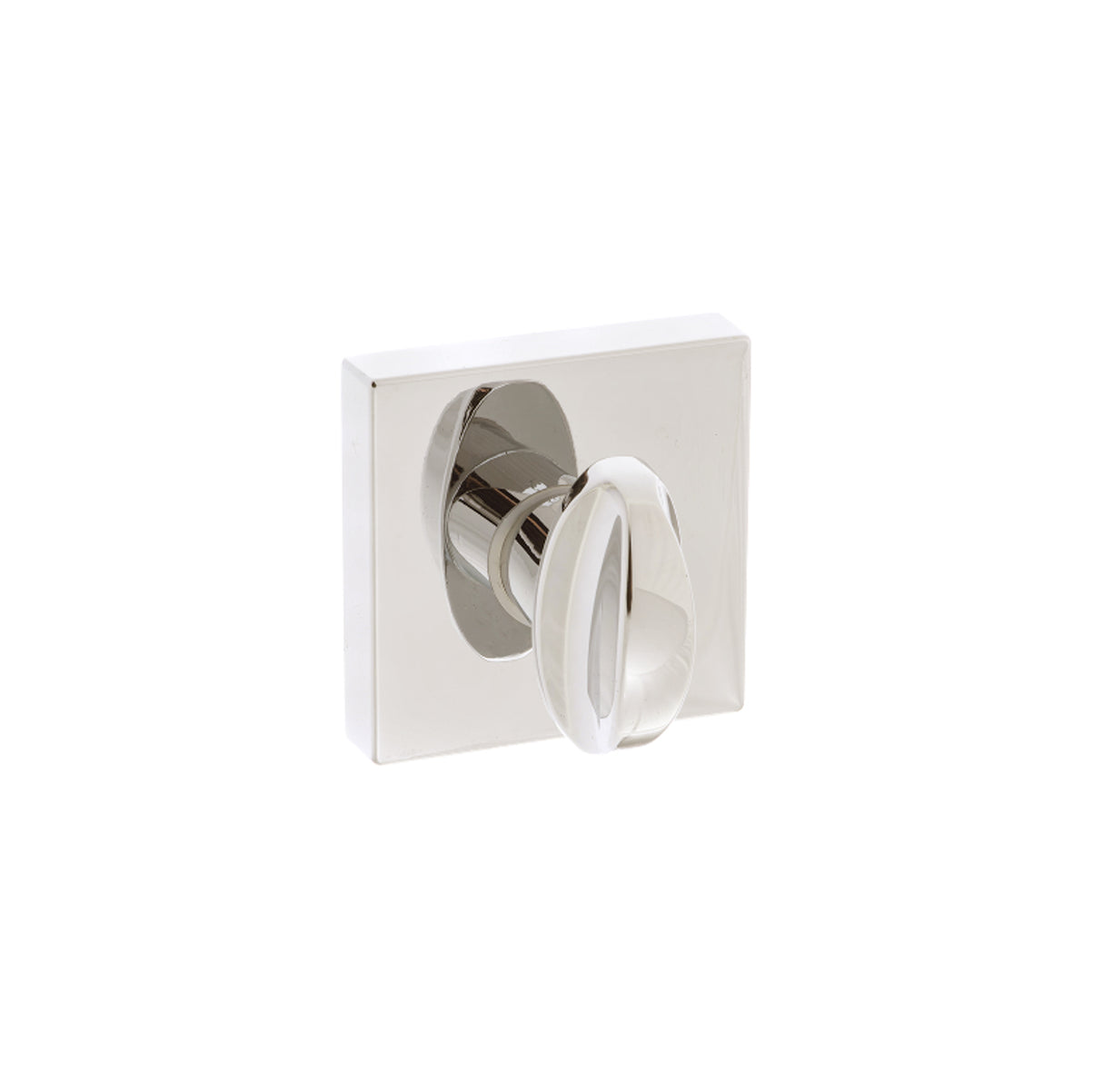 Quality image of Forme WC Turn and Release on Minimal Square Rose - Polished Nickel | Sku. fmswcpn | available from Trade Door Handles.