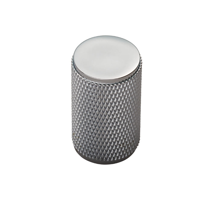 High quality image of FTD - Knurled Knob - Polished Chrome | Sku. ftd702cp | Trade Door Handles.
