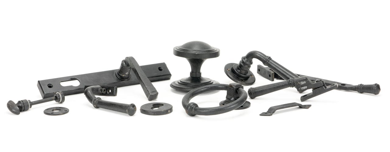 Image showing a range of External Beeswax Ironmongery and Hardware by From The Anvil. Available to order from Trade Door Handles in Kendal