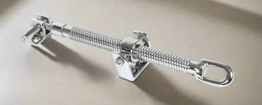 From The Anvil - Polished Chrome 12inch Fanlight Screw Opener 91027