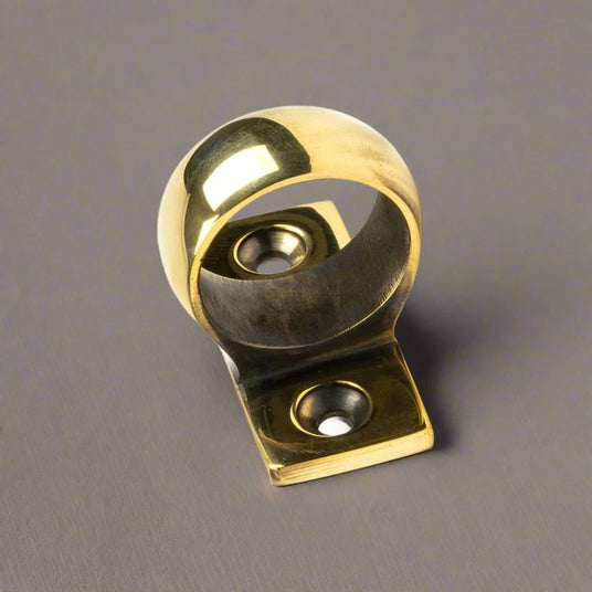 From The Anvil Aged Brass Sash Eye Lift Sku 45931