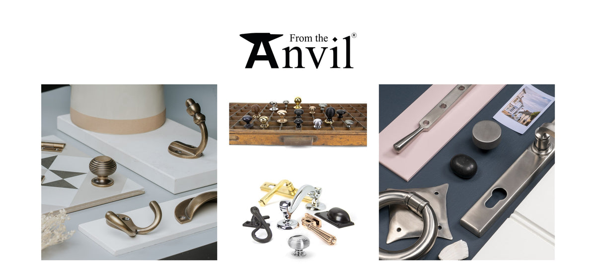 From The Anvil door, window and cabinet hardware in traditional and contemporary finishes.