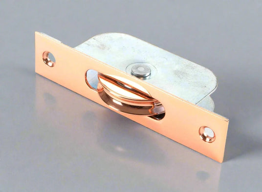 From The Anvil Square Ended Sash Pulley 75kg Polished Bronze Sku 47074