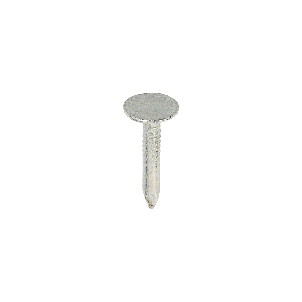 This is an image of Timco - Extra Large Head Clout Nails - Galvanised 20 x 3.00mm (1 Kg TIMbag) GEC20B