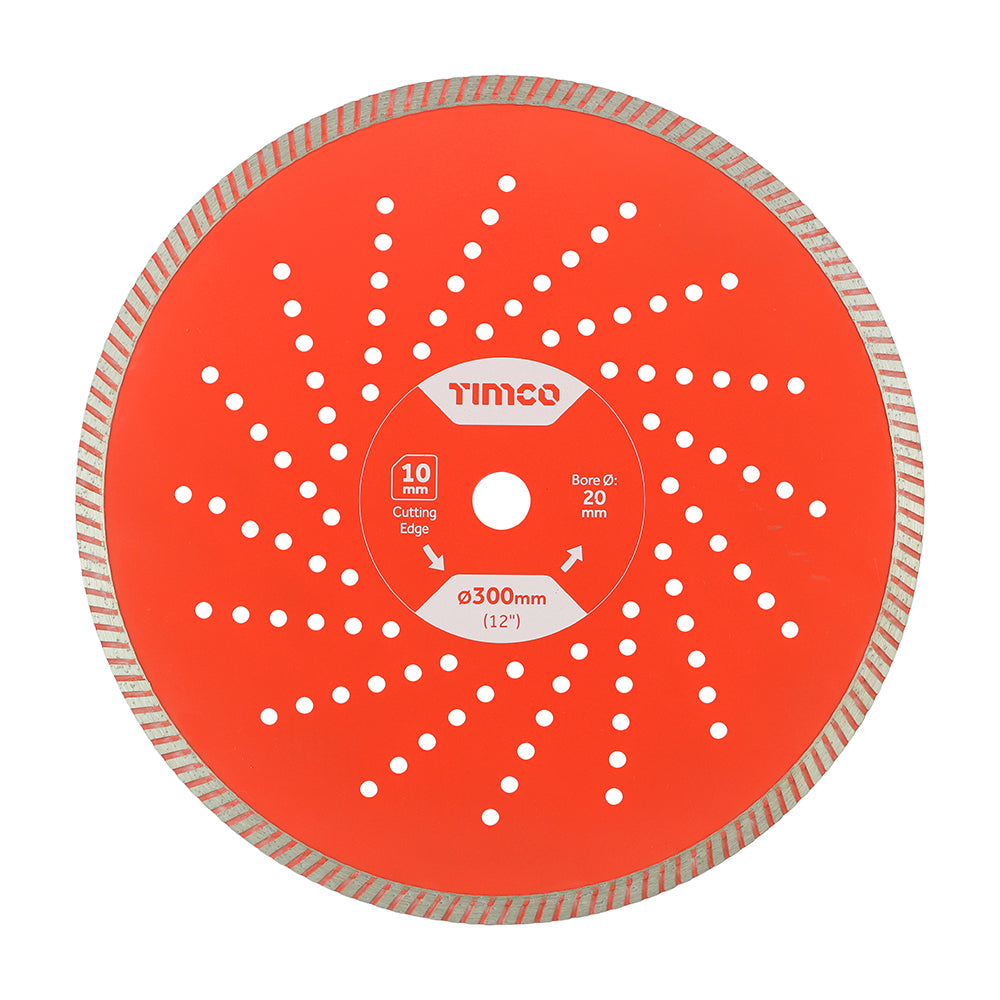 This is an image of Timco - Trade Diamond Blade - Continuous 300 x 20.0 (1 Each Box) GPLC30020